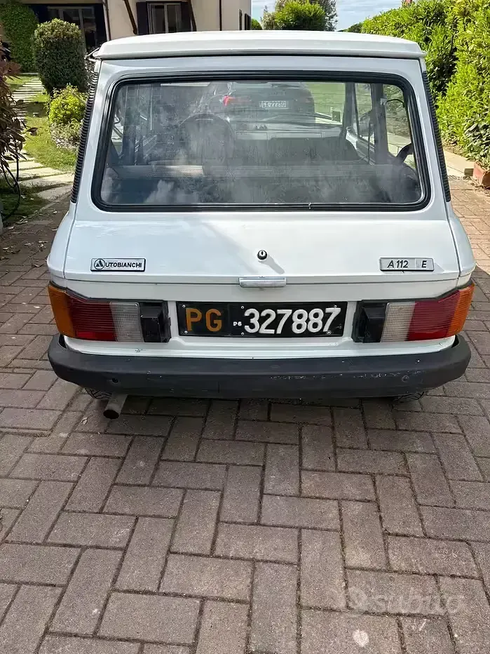 Usata Autobianchi A112 1970 Bianco Utilitaria