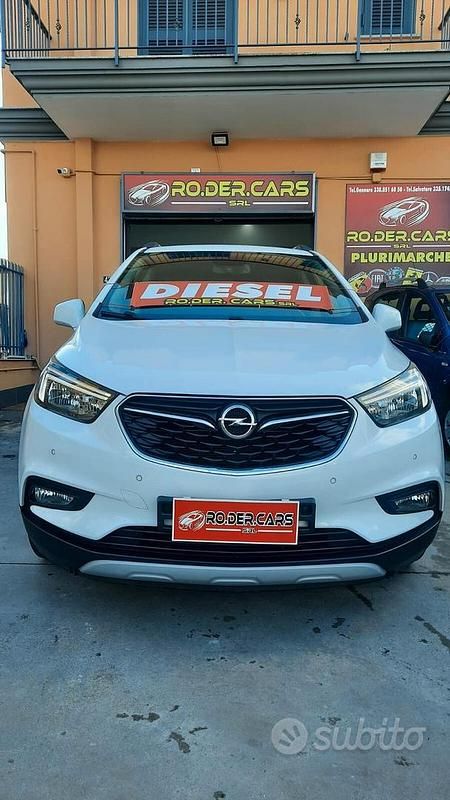 Usata Opel Mokka X 136 CV (100 kW) 2017 Bianco SUV