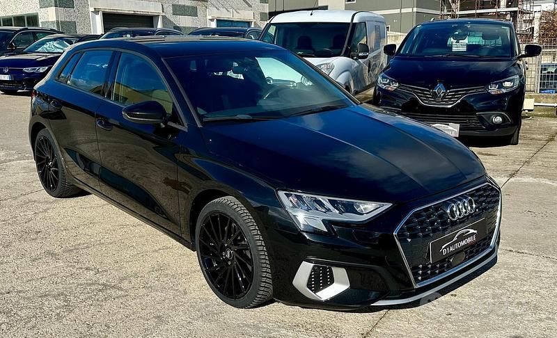 Usata Audi A3 Business 150 CV (110 kW) 2020 Nero Berlina