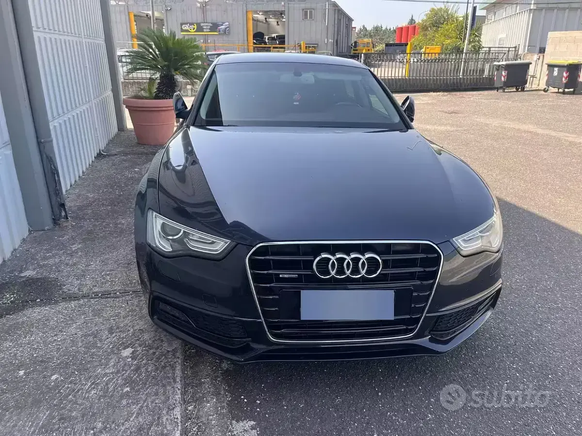 Usata Audi A5 Sportback 177 CV (130 kW) 2013 Grigio Utilitaria