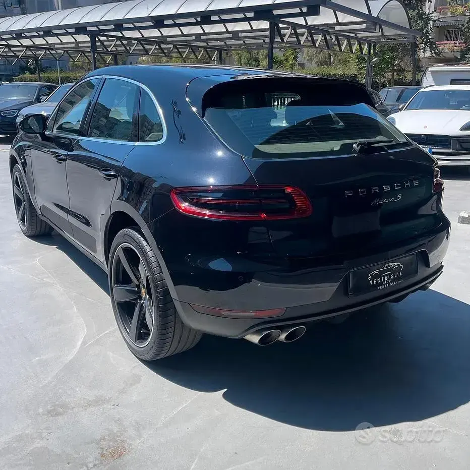 Usata Porsche Macan 250 CV (183 kW) 2017 Nero SUV