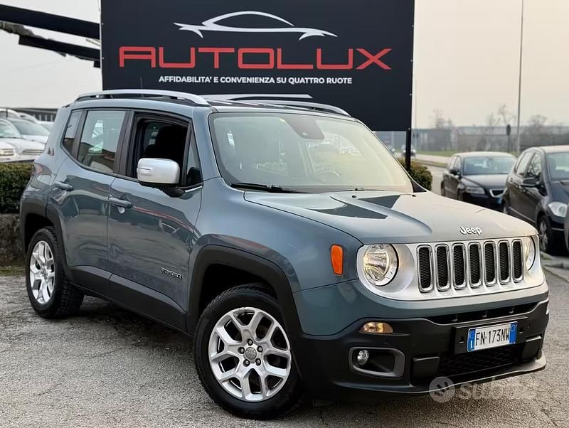 Usata Jeep Renegade Limited 120 CV (88 kW) 2018 Blu SUV