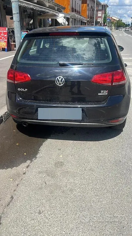 Usata VW Golf VII 105 CV (77 kW) 2014 Nero Berlina
