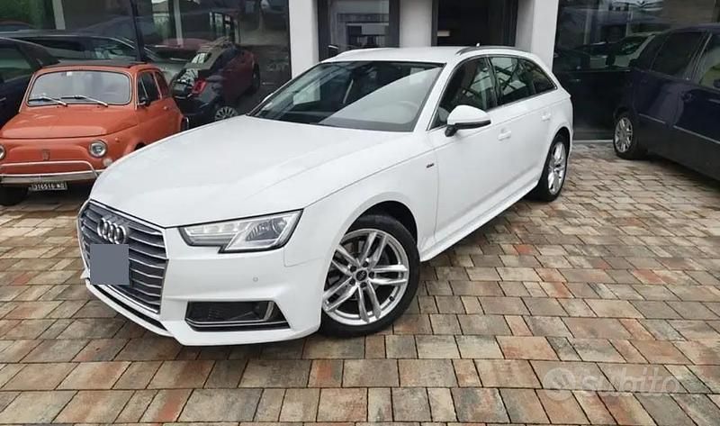Begagnad Audi A4 150 HK (110 kW) 2016 Vit Kombi