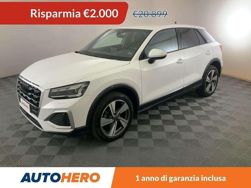 Bianco Usata 2021 Audi Q2 Admired SUV | 18.899 € (Buon prezzo) - Immagine 1/4