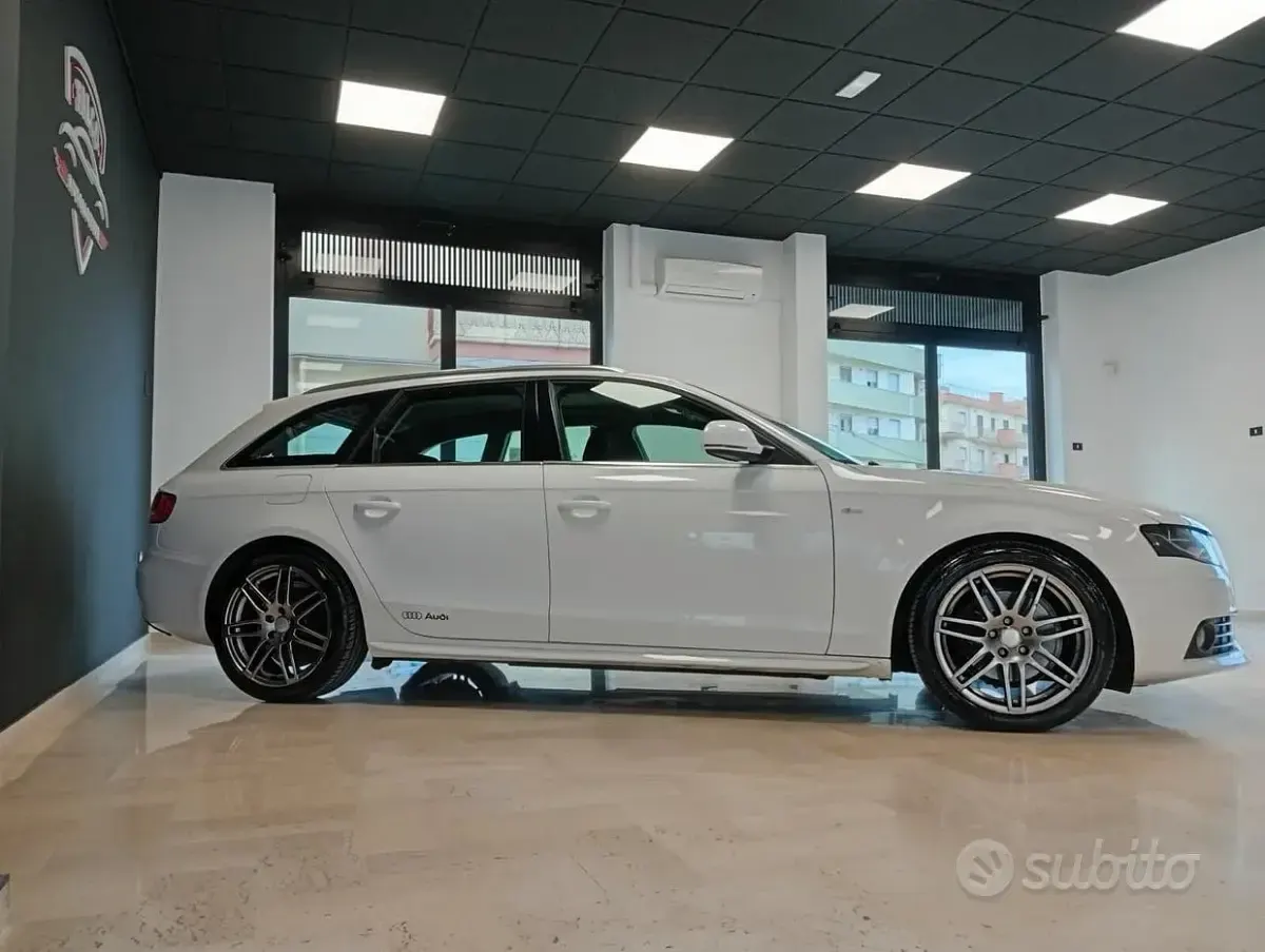 Usata Audi A4 Advanced 160 CV (117 kW) 2009 Bianco Station wagon