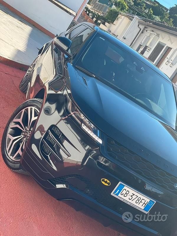 Usata Land Rover Range Rover evoque 2020 Nero SUV