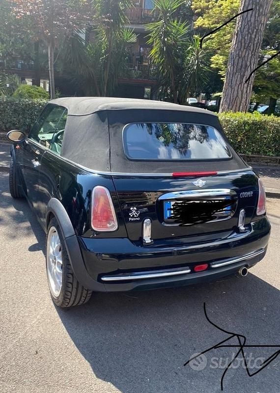 Usata Mini Cooper Cabriolet 116 CV (85 kW) 2005 Nero Cabrio
