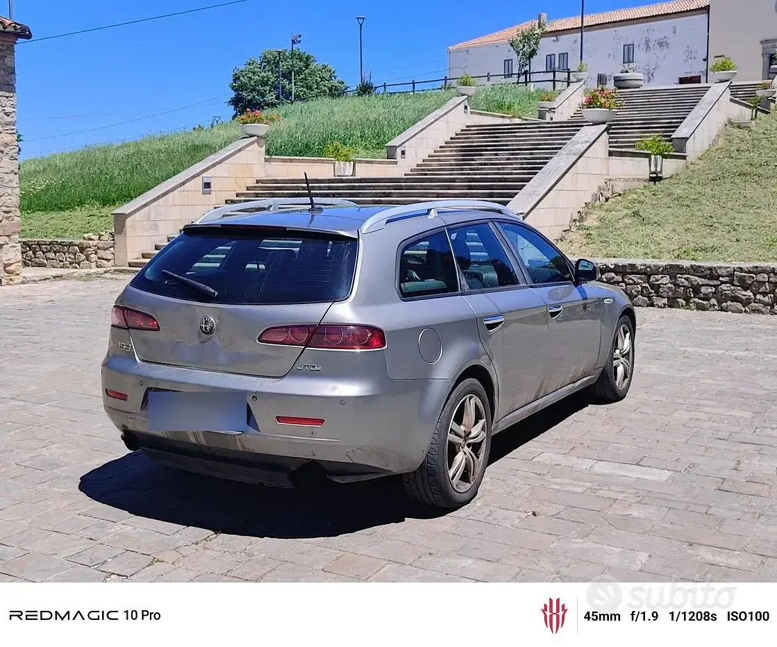 Usata Alfa Romeo 159 Progression 170 CV (125 kW) 2009 Grigio Station wagon