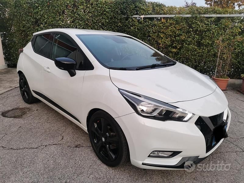 Usata Nissan Micra N-Connecta 90 CV (66 kW) 2017 Bianco Berlina