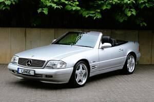Usata Mercedes SL320 Edition 224 CV (164 kW) 2001 Argento Cabrio
