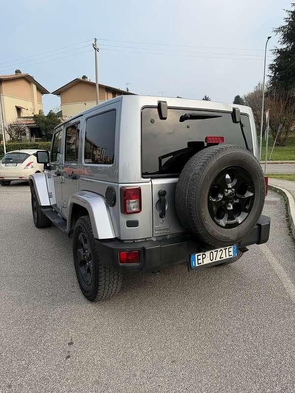Usata Jeep Wrangler Unlimited Sahara 200 CV (147 kW) 2013 Grigio SUV