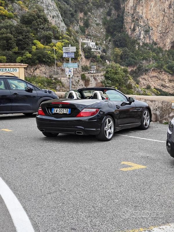 Usata Mercedes SLK200 Premium 2011 Nero Cabrio