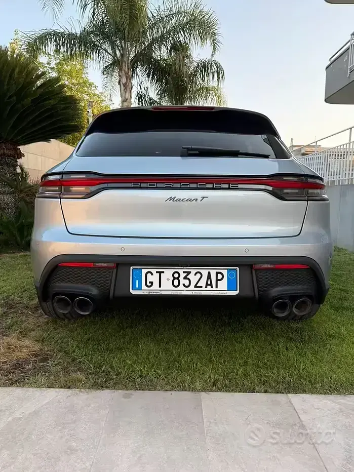 Usata Porsche Macan T 265 CV (194 kW) 2022 Grigio SUV