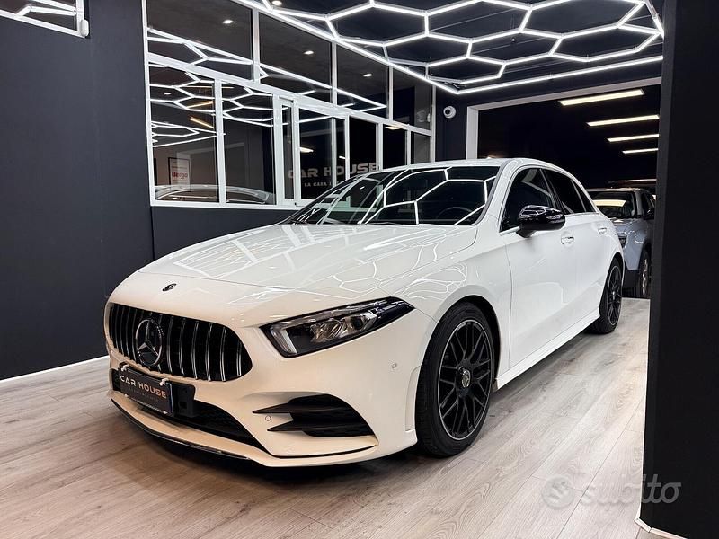 Usata Mercedes A180 Premium 116 CV (85 kW) 2020 Bianco Berlina