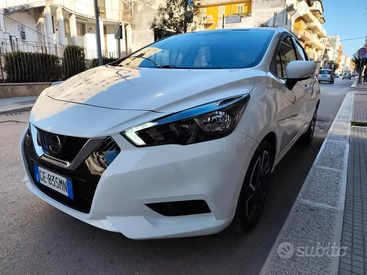 Usata Nissan Micra 92 CV (67 kW) 2021 Bianco Utilitaria