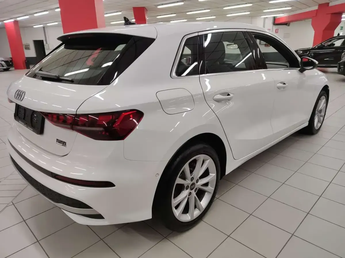 Usata Audi A3 Advanced Plus 110 CV (80 kW) 2024 Bianco Berlina