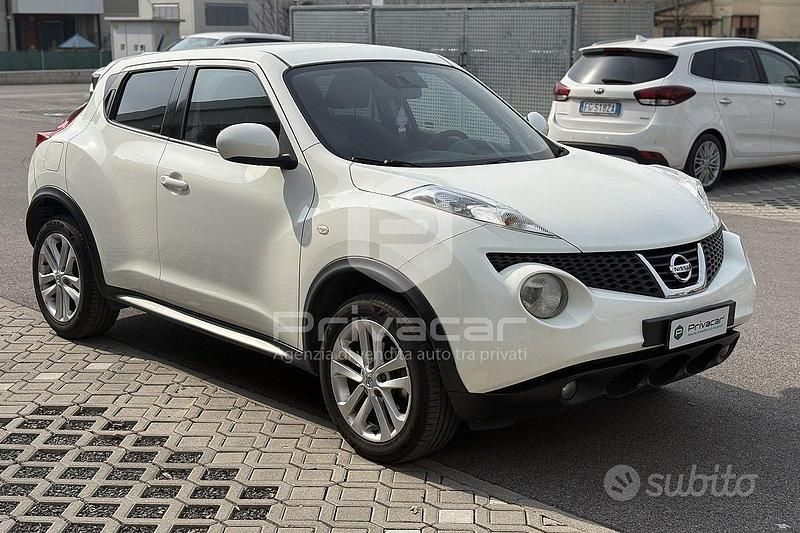 Usata Nissan Juke Acenta 110 CV (80 kW) 2011 Bianco SUV