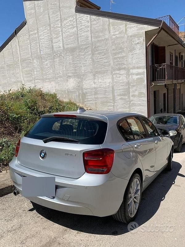 Usata BMW 118 Efficient Dynamics 143 CV (105 kW) 2013 Grigio Utilitaria