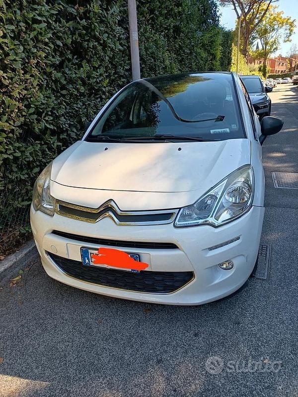Bianco Usata 2014 Citroën C3 Utilitaria | 4800 € (Ottimo prezzo) - Immagine 1/4