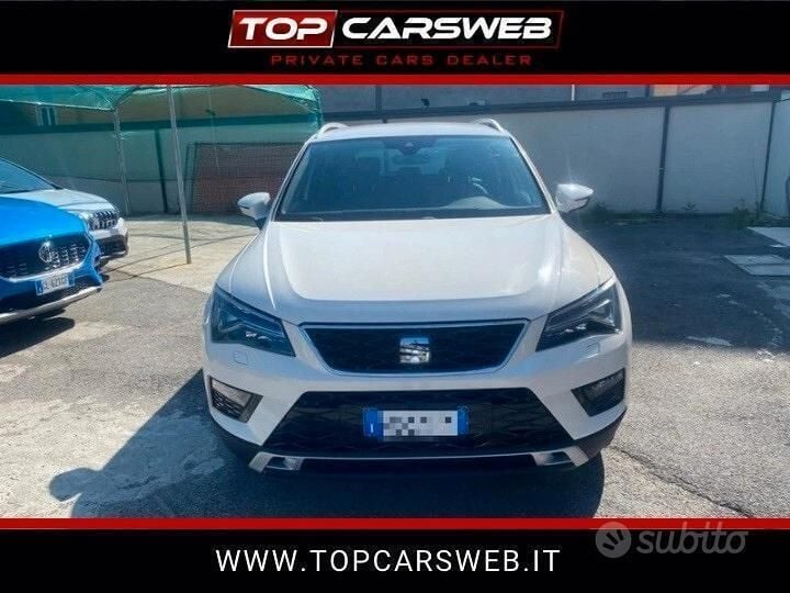 Usata Seat Ateca 4Drive 190 CV (139 kW) 2017 Bianco SUV