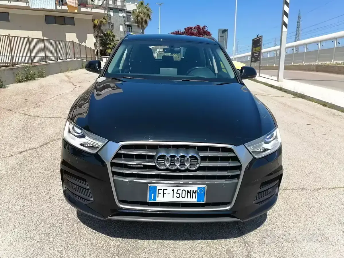 Usata Audi Q3 150 CV (110 kW) 2016 Nero SUV