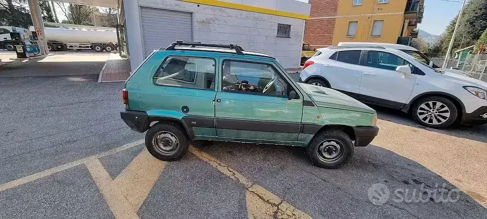 Usata Fiat Panda 4x4 Club 54 CV (39 kW) 1998 Verde Utilitaria