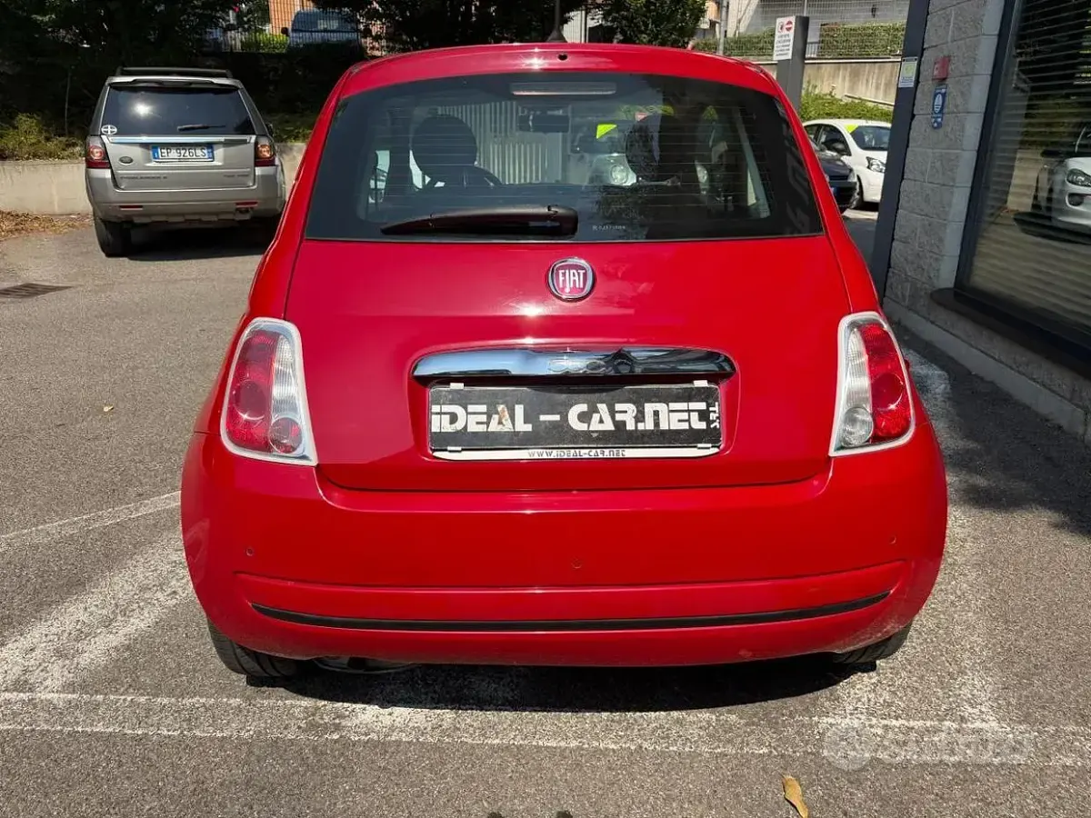 Usata Fiat 500 Lounge 69 CV (50 kW) 2014 Rosso Utilitaria