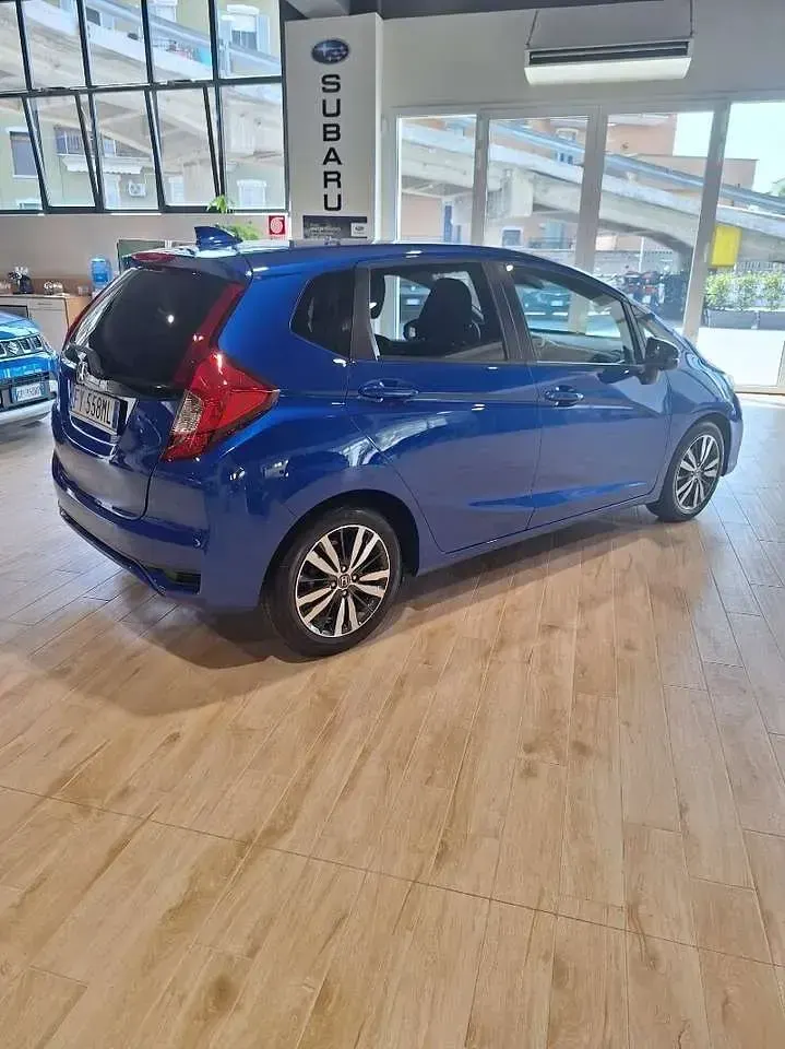 Usata Honda Jazz Elegance 102 CV (75 kW) 2020 Blu/azzurro Utilitaria