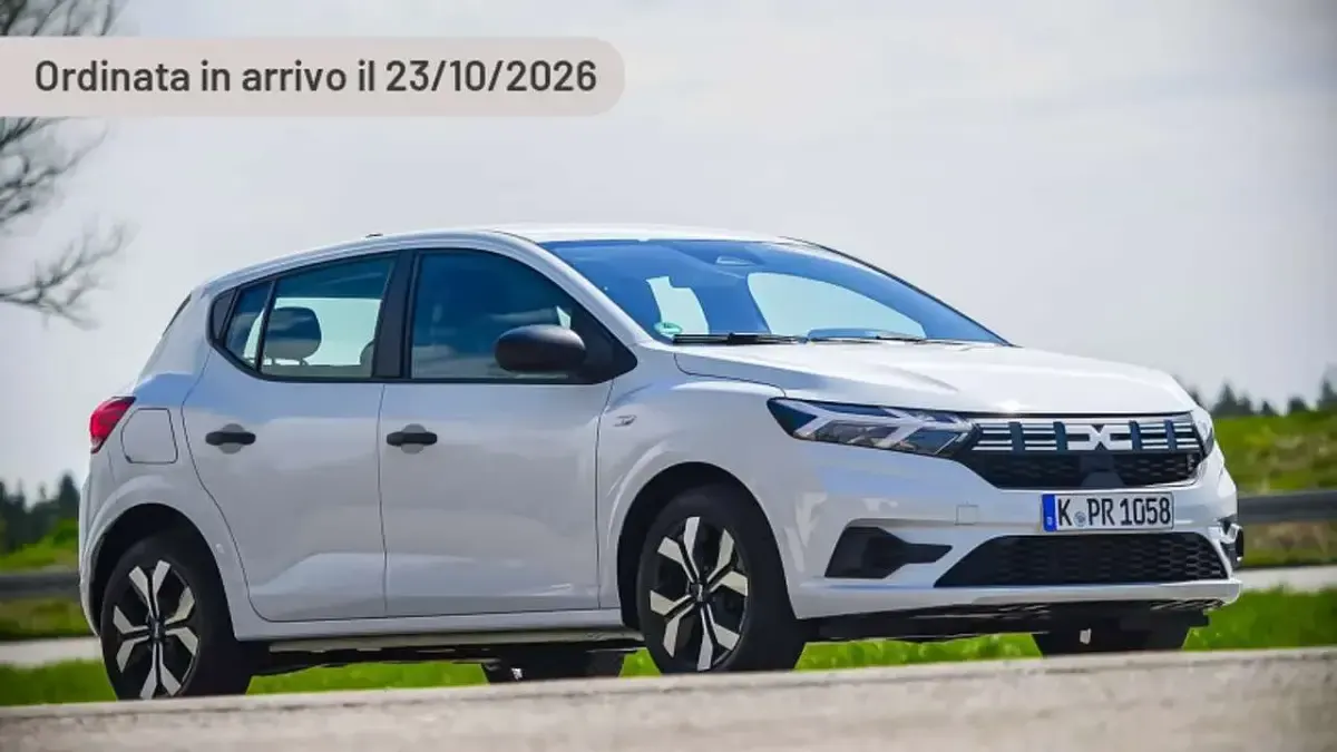 Ny Dacia Sandero Journey 122 HK (89 kW) 2026 Sølv Sedan