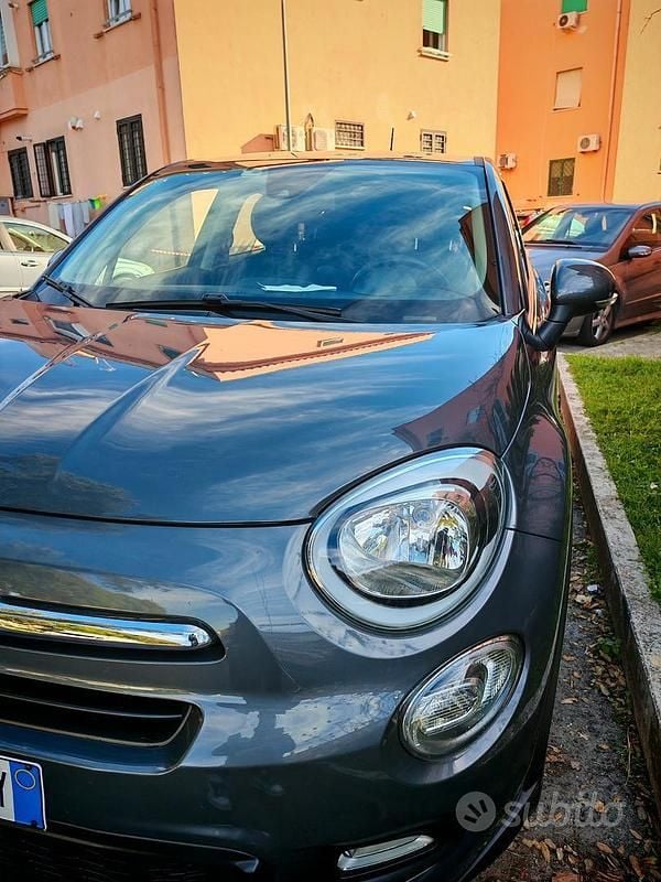 Usata Fiat 500X 95 CV (69 kW) 2017 Grigio SUV