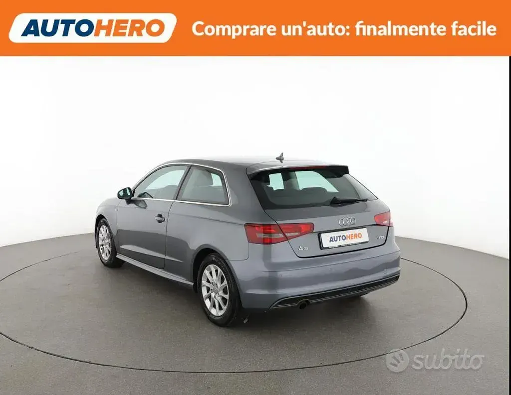 Usata Audi A3 Admired 110 CV (80 kW) 2015 Grigio Utilitaria