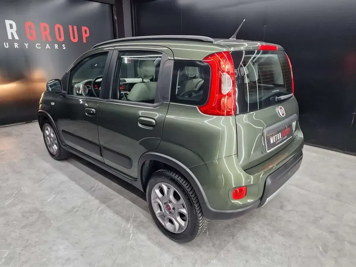 Usata Fiat Panda 4x4 S 75 CV (55 kW) 2014 Verde Utilitaria