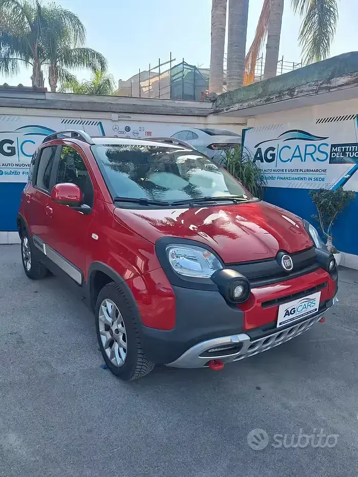 Usata Fiat Panda Cross Cross 80 CV (58 kW) 2018 Rosso Utilitaria