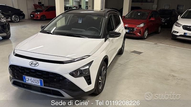 Usata Hyundai Bayon 84 CV (61 kW) 2023 Bianco SUV