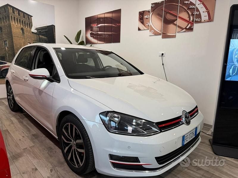 Usata VW Golf VII Edition 149 CV (109 kW) 2016 Bianco Berlina
