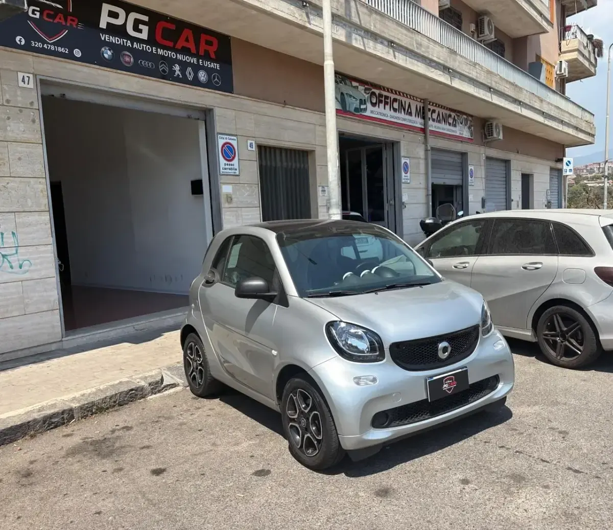 Usata Smart ForTwo Coupé Prime 71 CV (52 kW) 2018 Argento Coupé