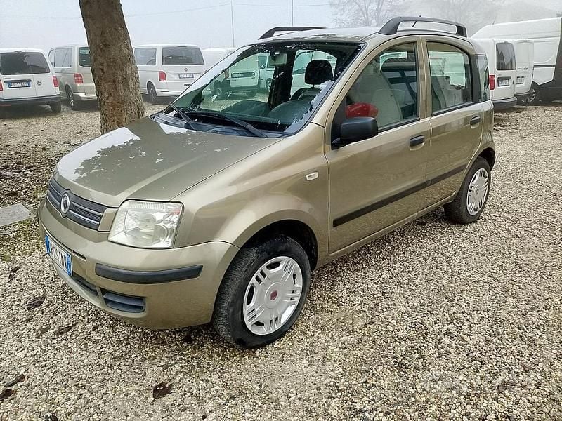 Usata Fiat Panda Dynamic 2008 Giallo Utilitaria