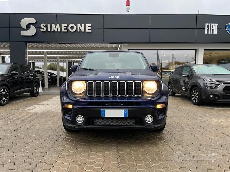 Usata Jeep Renegade Longitude 120 CV (88 kW) 2020 Blu SUV