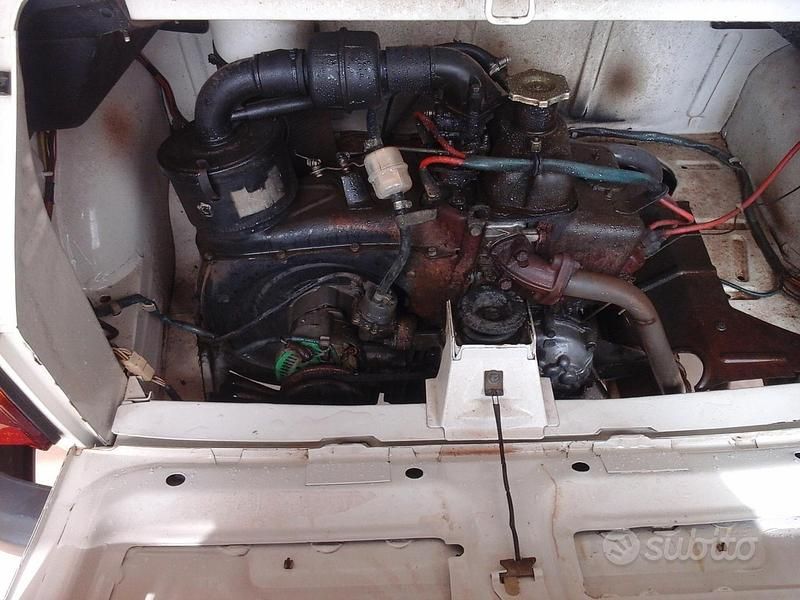 Usata Fiat 126 24 CV (17 kW) 1983 Bianco Utilitaria