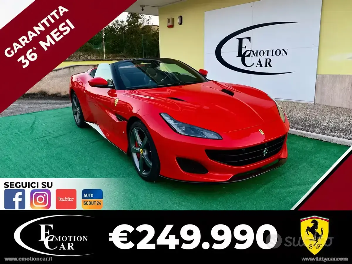 Usata Ferrari Portofino 600 CV (441 kW) 2018 Cabrio