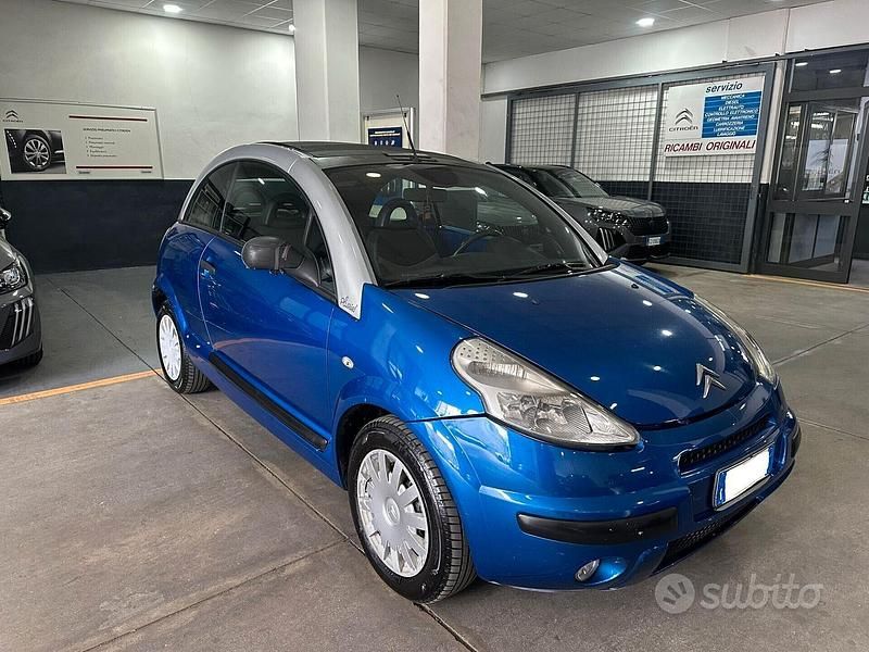 Usata Citroën C3 Pluriel Elegance 70 CV (51 kW) 2008 Blu/azzurro Cabrio