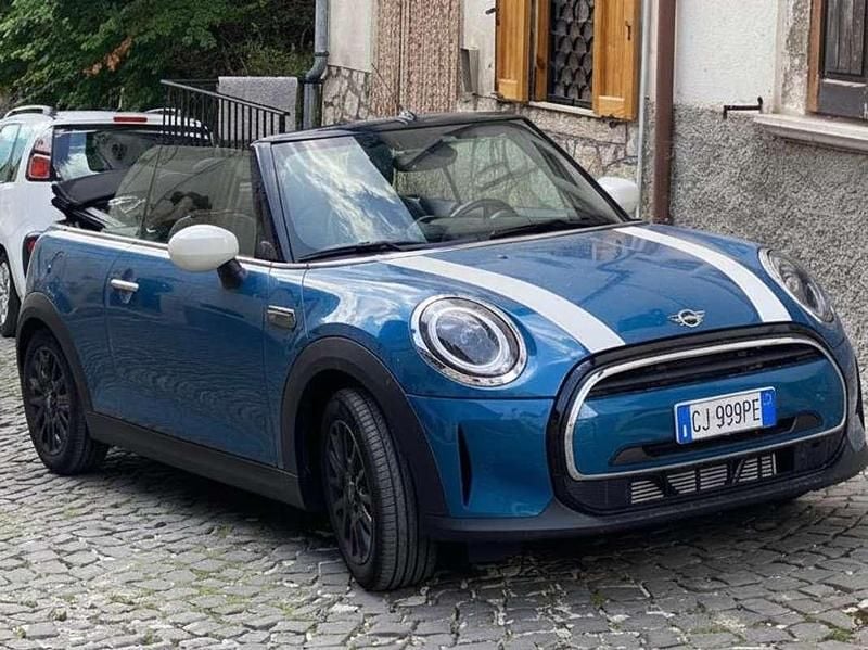 Usata Mini Cooper Cabriolet 136 CV (100 kW) 2022 Blu/azzurro Cabrio