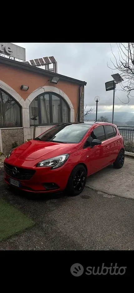 Usata Opel Corsa 75 CV (55 kW) 2016 Rosso Utilitaria