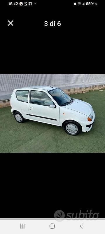 Usata Fiat 600 1998 Bianco Berlina