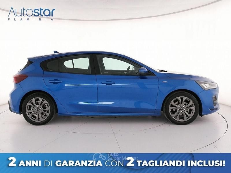 Usata Ford Focus ST-Line 125 CV (91 kW) 2022 Blu Berlina