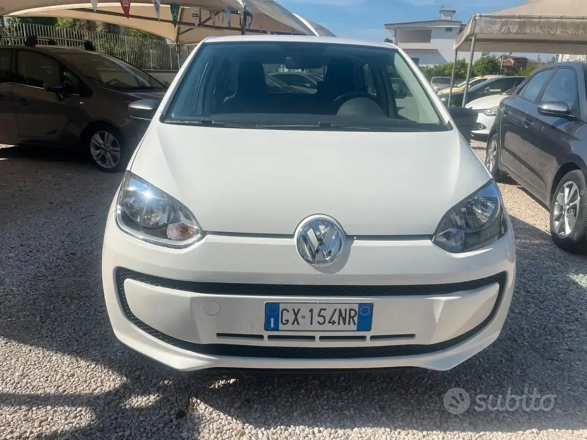 Usata VW up! 60 CV (44 kW) 2014 Bianco Utilitaria