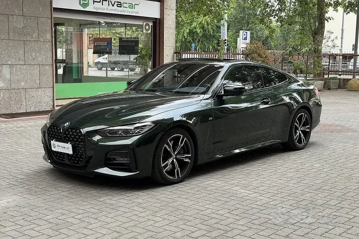Usata BMW 420 M Sport 190 CV (139 kW) 2021 Verde Coupé