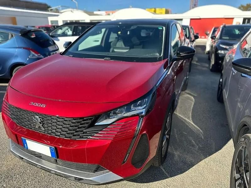 Usata Peugeot 3008 Allure 131 CV (96 kW) 2022 Rosso SUV