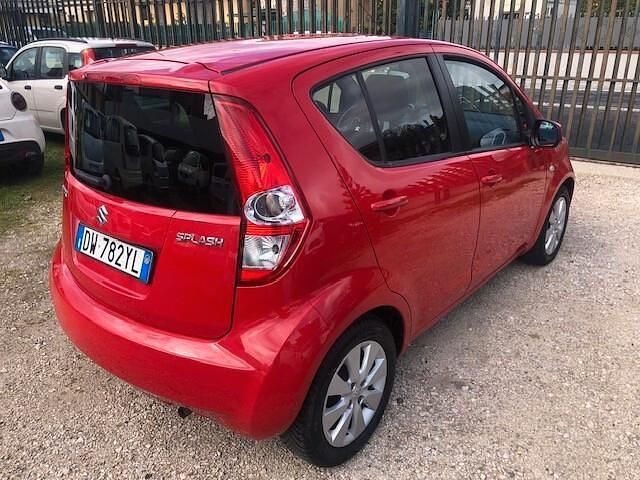Usata Suzuki Splash GLS 85 CV (62 kW) 2010 Rosso Utilitaria